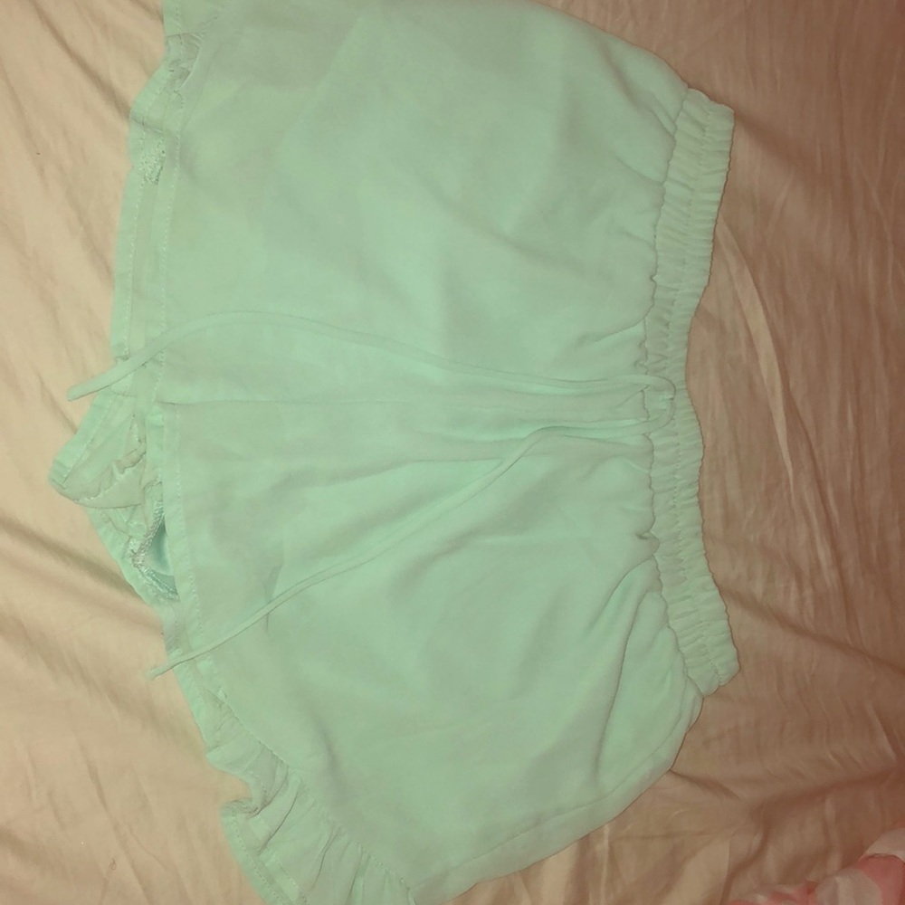 Mint shorts